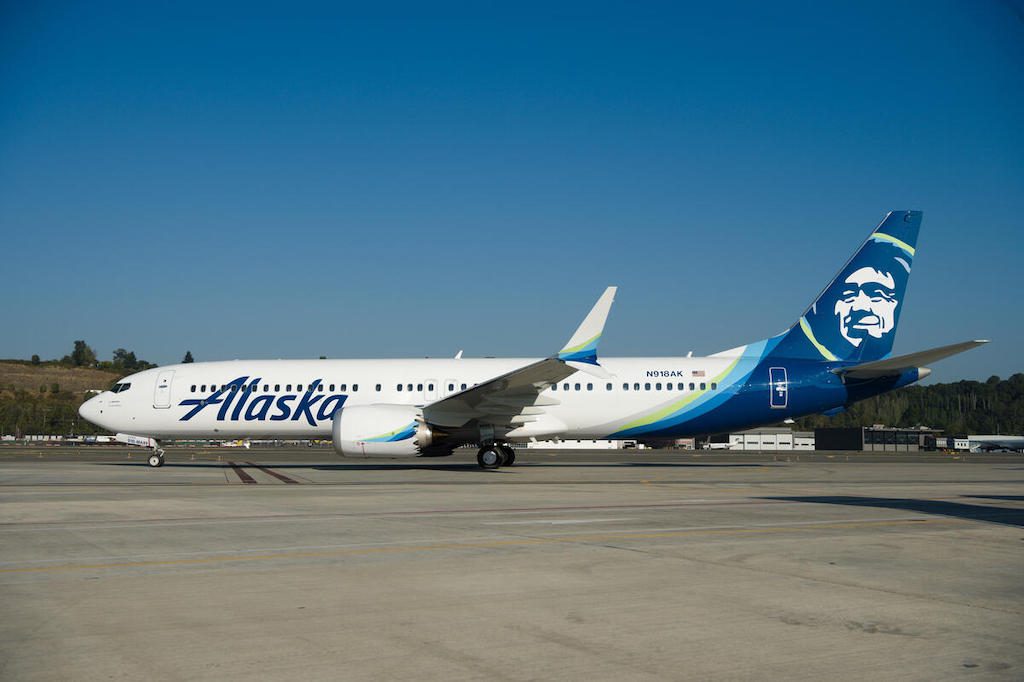 An Alaska Airlines 737 Max. Source: Alaska Airlines
