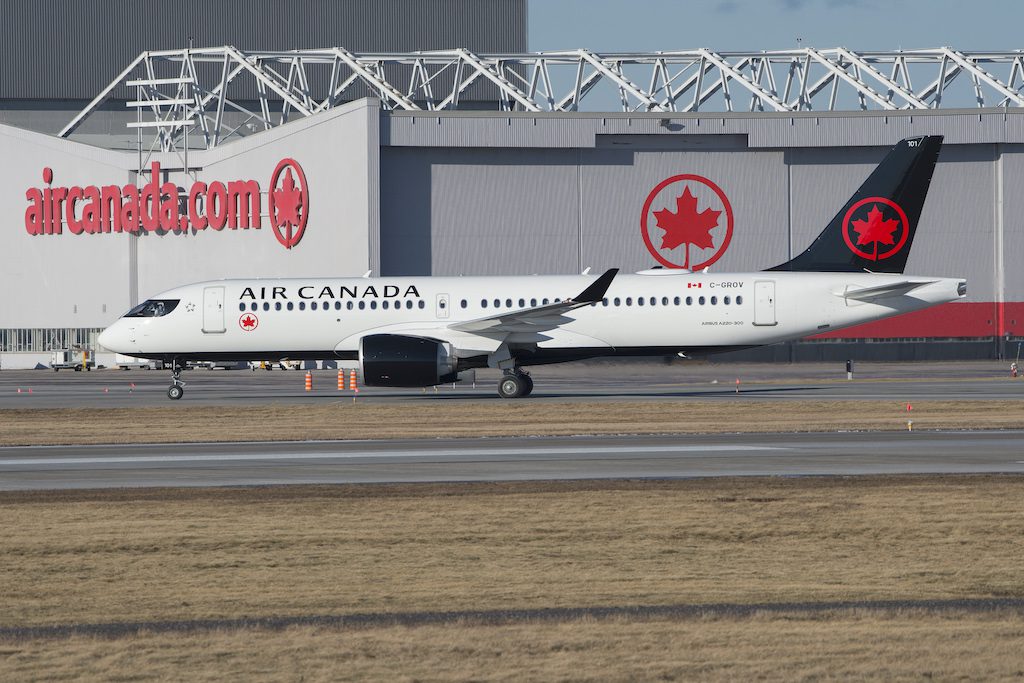 Air Canada will focus its post-Covid fleet on the Airbus A220 and Boeing 737 Max.
