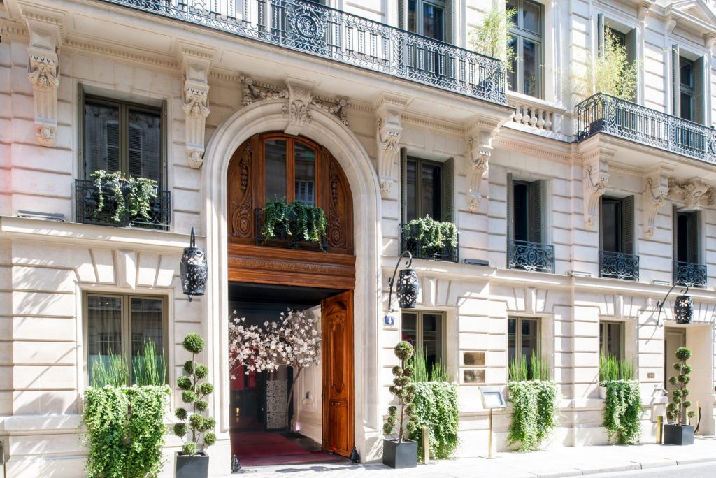 Tripadvisor Plus will provide consumers with perks at luxury hotels. Pictured is Accor's Maison Delano in Paris, which may or may not be part of Tripadvisor's new subscription program.