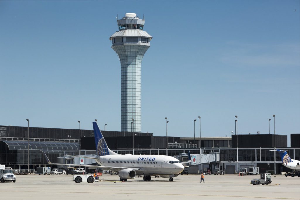 A United Airlines Boeing 737 at O'Hare Airport. Sabre, the travel technology company, reported a loss of $311 million in the fourth quarter and $1.28 billion for the full year.