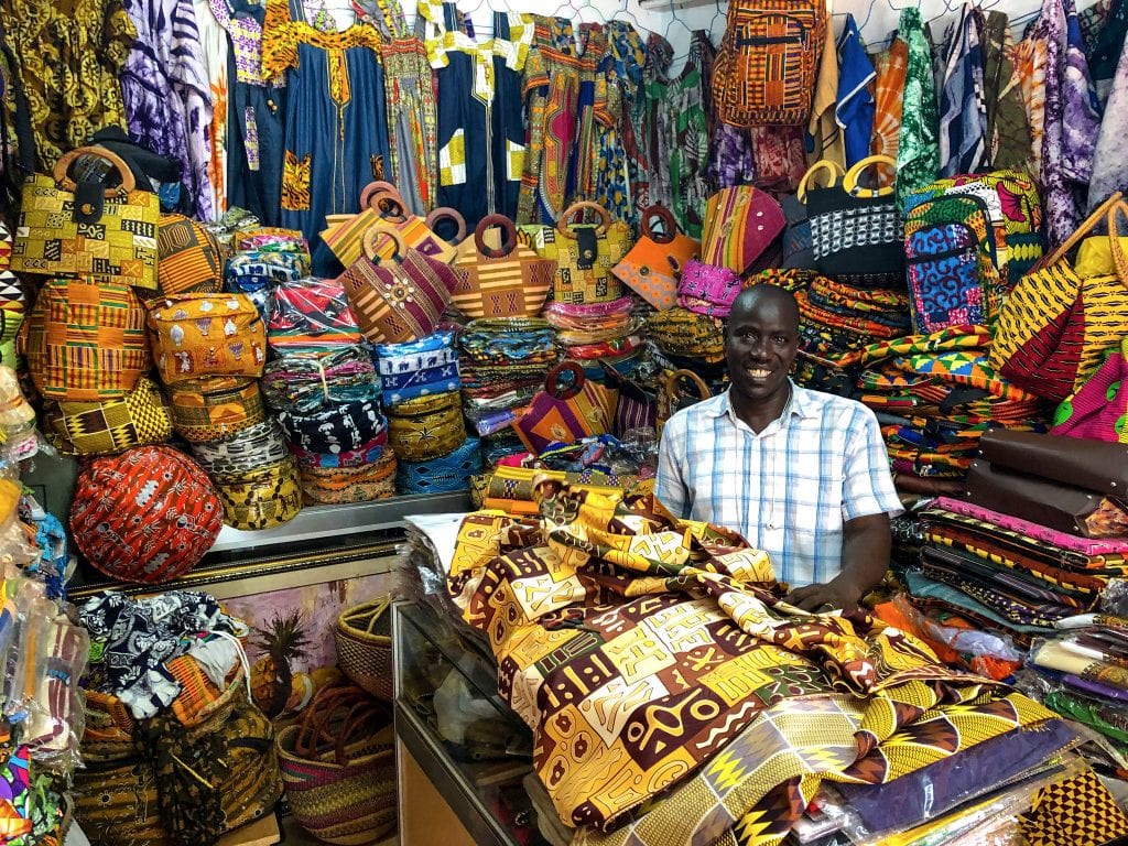 market vendor ivory coast