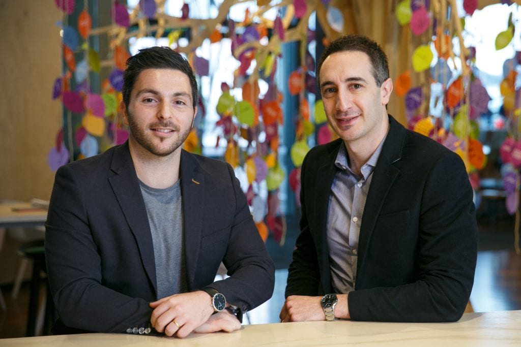 Cousins David Fastuca (left) and Ross Fastuca founded Locomote in 2012.