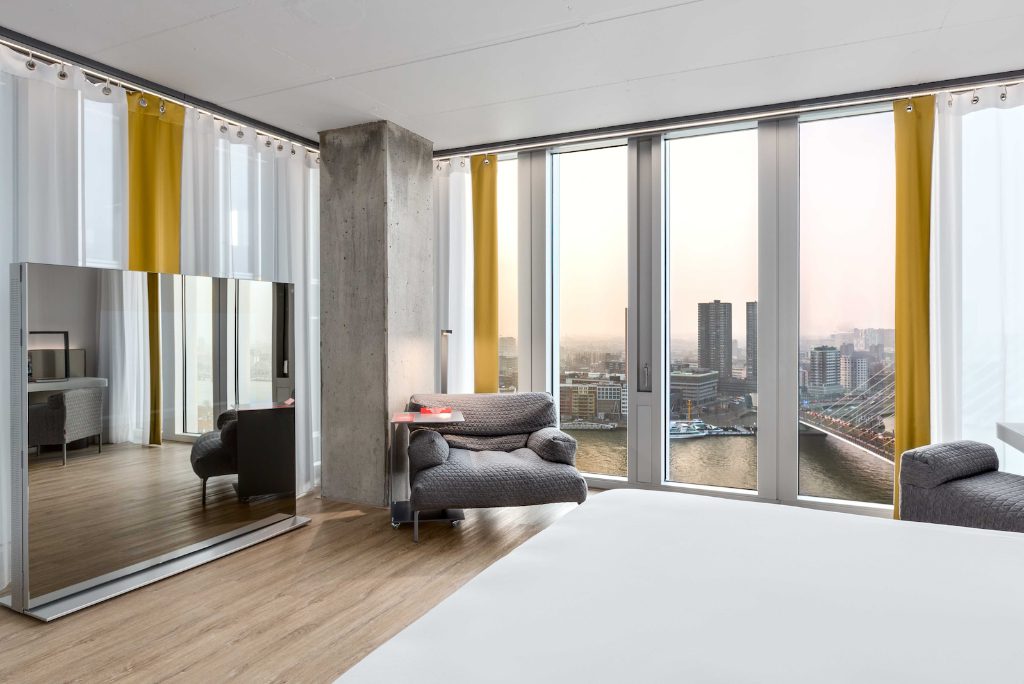 The nhow hotel in Rotterdam, in the Netherlands, is part of NH Hotels. Some NH Hotels are participating in Impala's new connectivity tech.