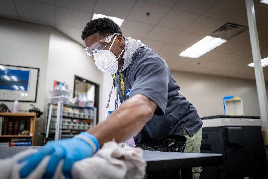 Cleaning Mask Building