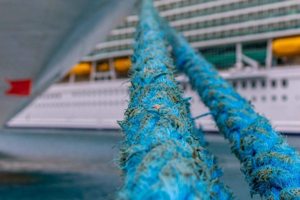 The overwhelming majority of cruise ships stood moored for the past year as the pandemic took its toll on the industry. 