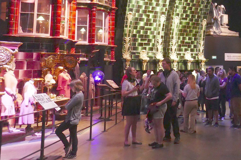 A Harry Potter Studio tour in the UK on July 1, 2017. Trivago users will be able to find such tours available because of a new partnership with TUI.