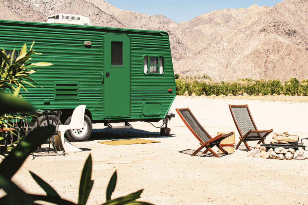 The Courts boutique hotel property near Palm Springs, California.