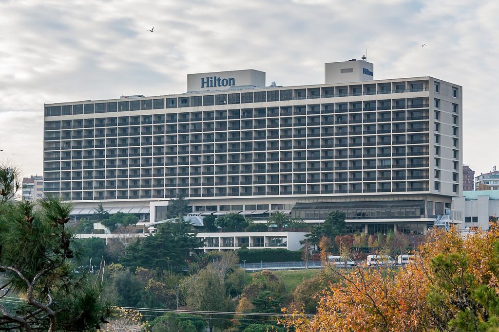 Leisure travel still leads the recovery at Hilton, but business and group travelers are signaling a return to booking rooms.