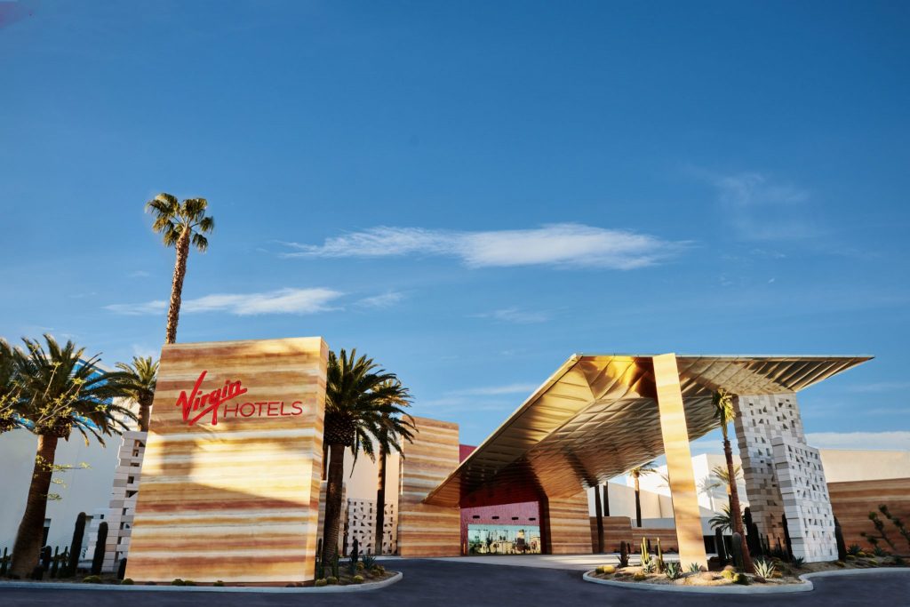 Virgin Hotels isn't abandoning plans to be a competing, independent lifestyle brand. But a Hilton partnership helps the company gain customers in Las Vegas.