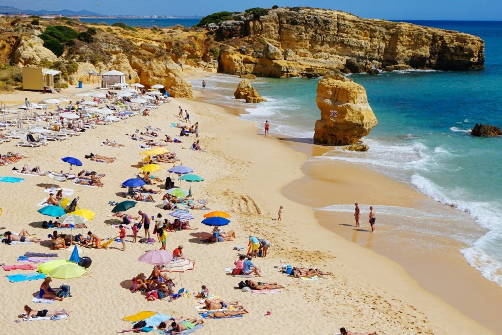 Albufeira, in Portugal's Algarve region, will likely see lots of Brits this summer.