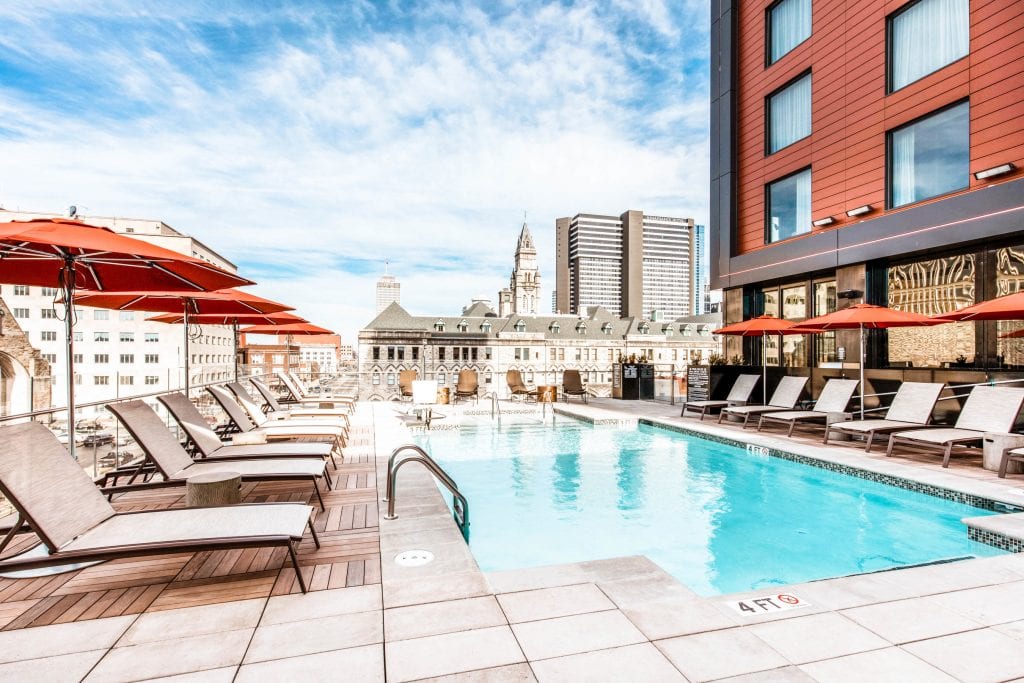 Choice Hotels sees plenty of runway for future growth at its extended-stay and upscale hotels.  Pictured is a Cambria hotel in Nashville, Tennessee.