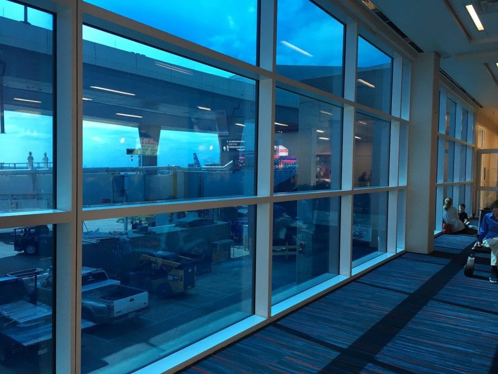 Dallas Fort Worth airport saves energy with Dynamic Glass 