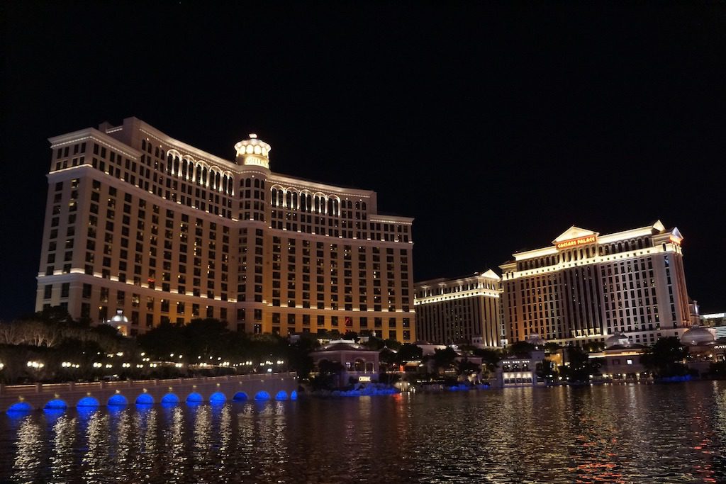 Blackstone wants to beef up its hospitality real estate holdings, which already include the Bellagio (pictured) and other casino resorts in Las Vegas.