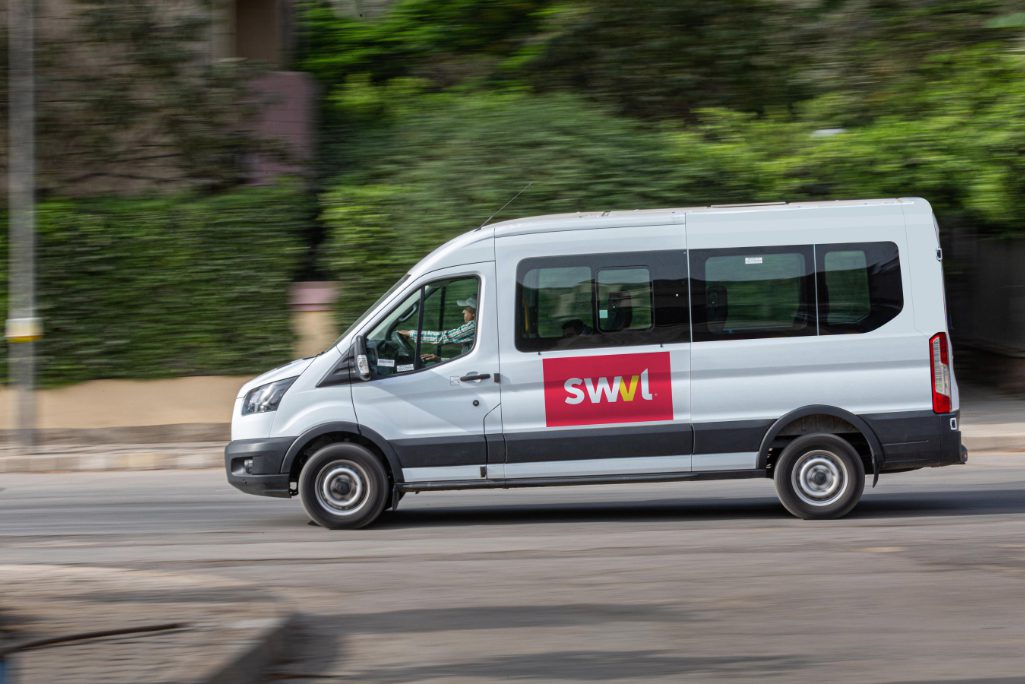 An example of a SWVL vehicle.