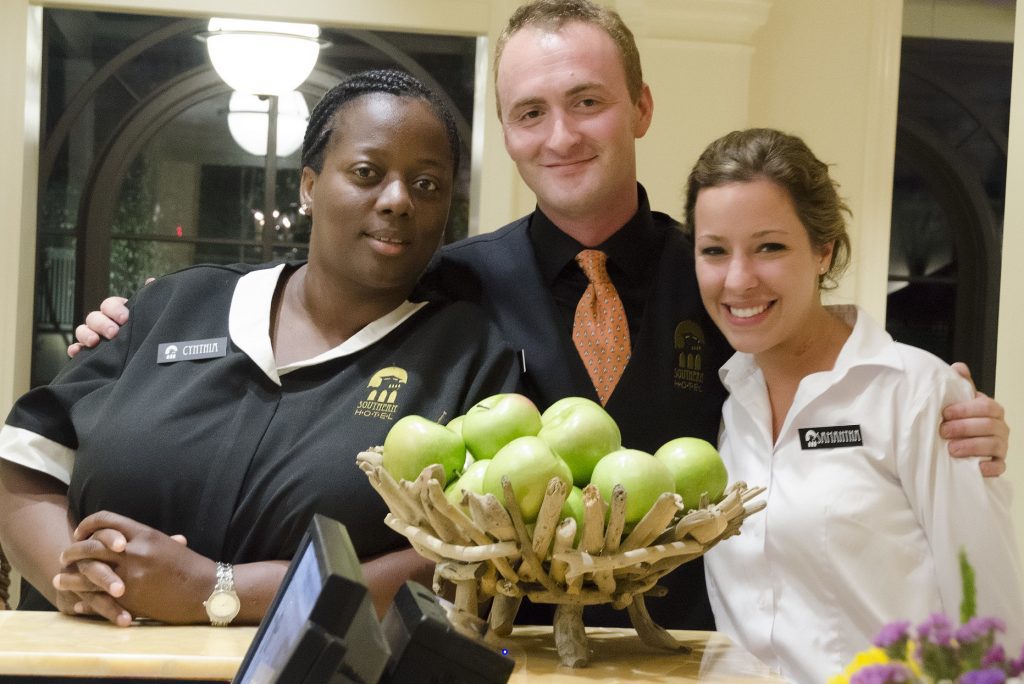 Hotel staff at Southern Hotel, Covington, Louisiana, June 8, 2014. Expedia Group sold its Alice hotel operations platform. 