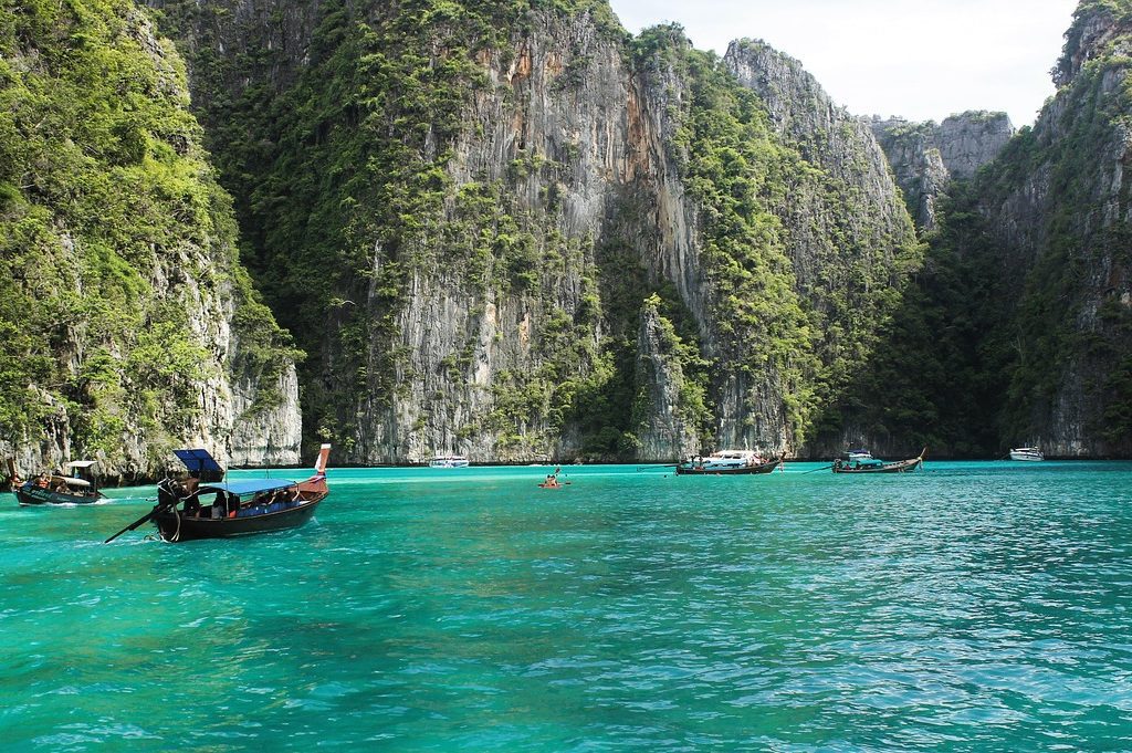 The population Thai tourist desination Ko Phi Phi has experienced the effects of climate change.