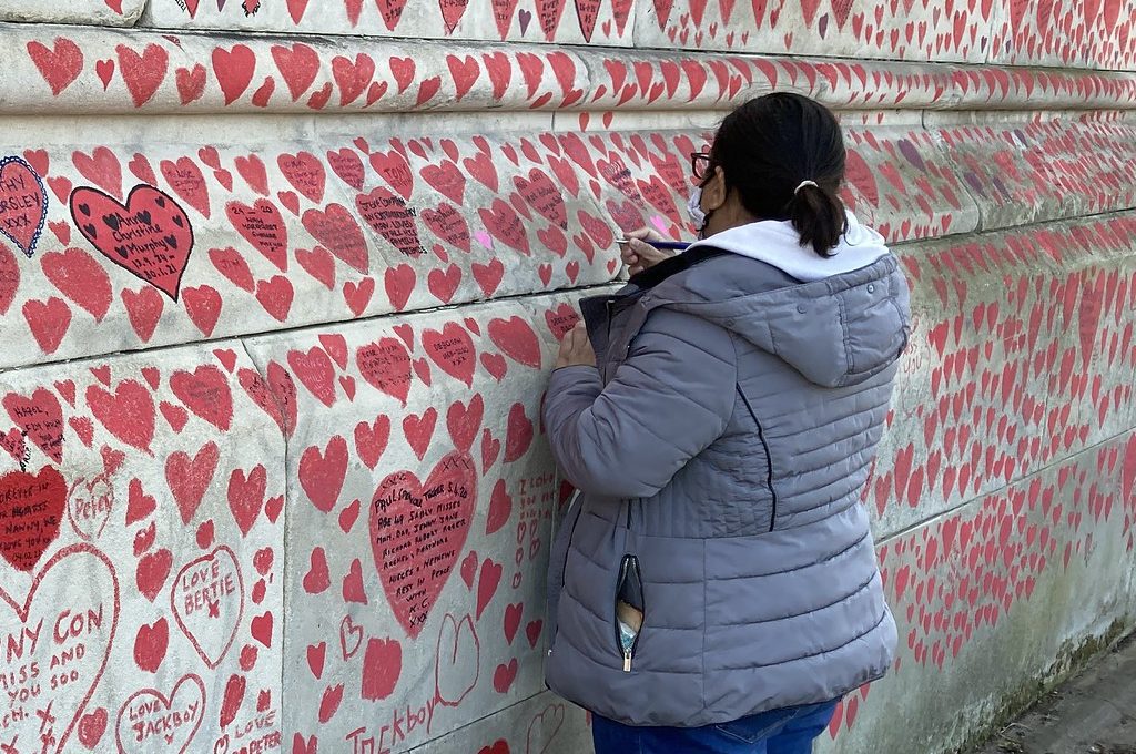 National Covid Memorial Wall