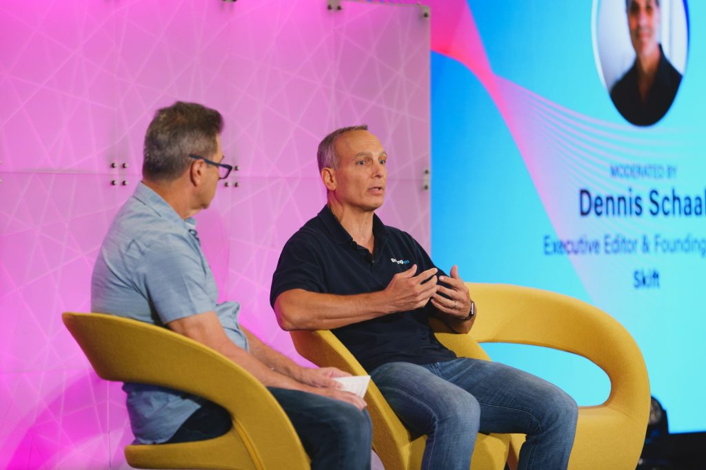 booking holdings ceo glenn fogel at skift global forum 2021