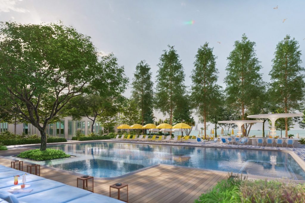 Standard International plans to quadruple its seven-hotel The Standard footprint in the next five years (pictured: a rendering of The Standard, Hua Hin).