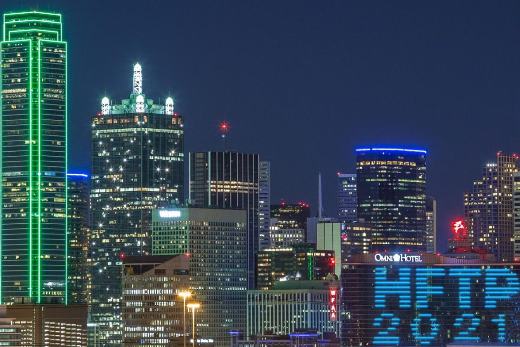 An image of the Omni Hotel in Dallas near the convention center where the HITEC hotel technology conference run by HFTP is being held in September 2021. Source: HFTP