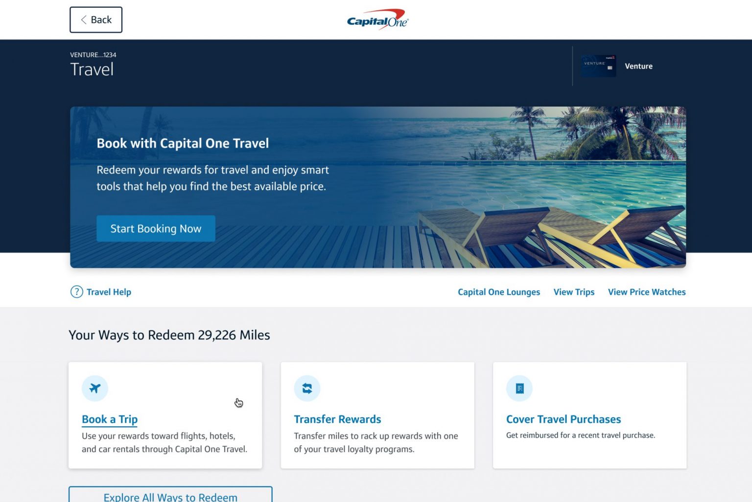 capital one travel review
