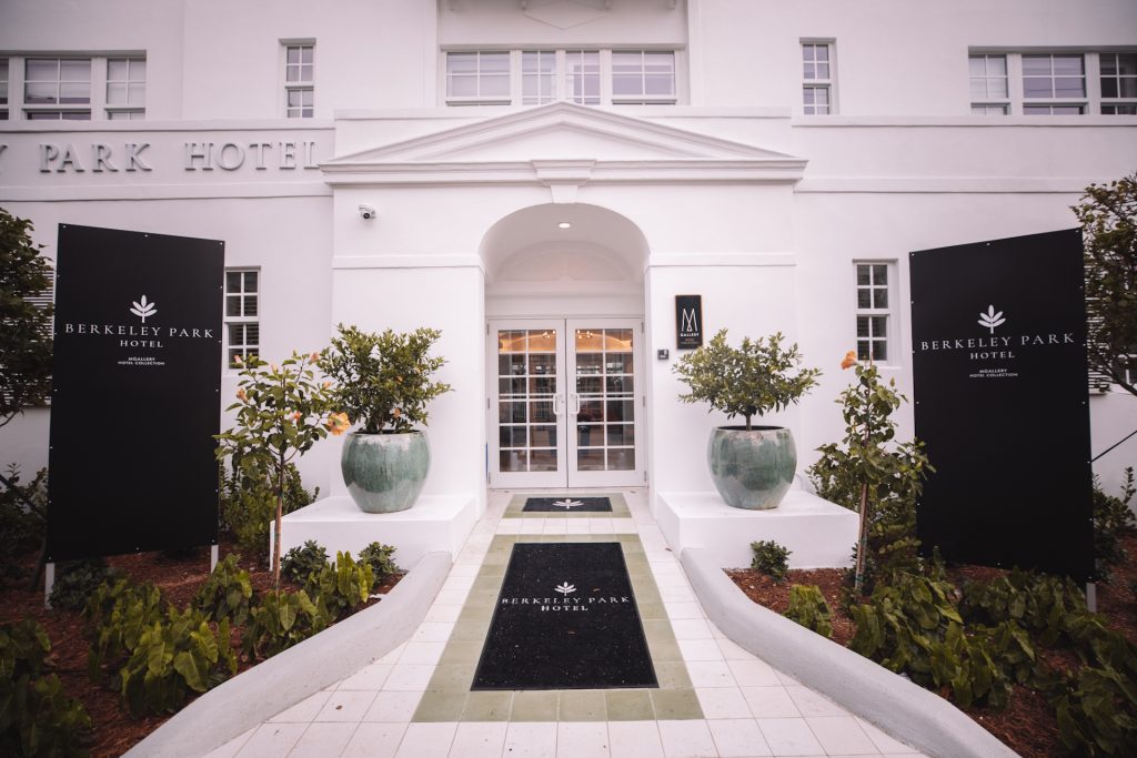 Strong performance at leisure hotels in markets like Europe and the U.S. (pictured: the Berkeley Park Hotel, part of Accor's MGallery Hotel Collection, in Miami) boosted Accor's third quarter.