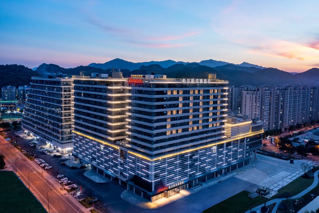 A Hampton by Hilton hotel in Hangzhou, China.