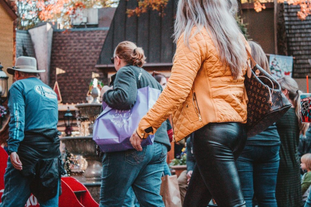 people walking in street in tennessee