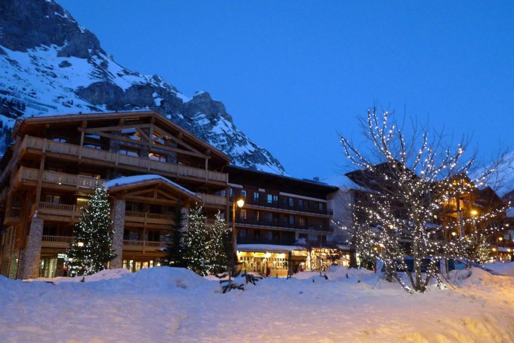 Ski resort in Val d'Isère in France.