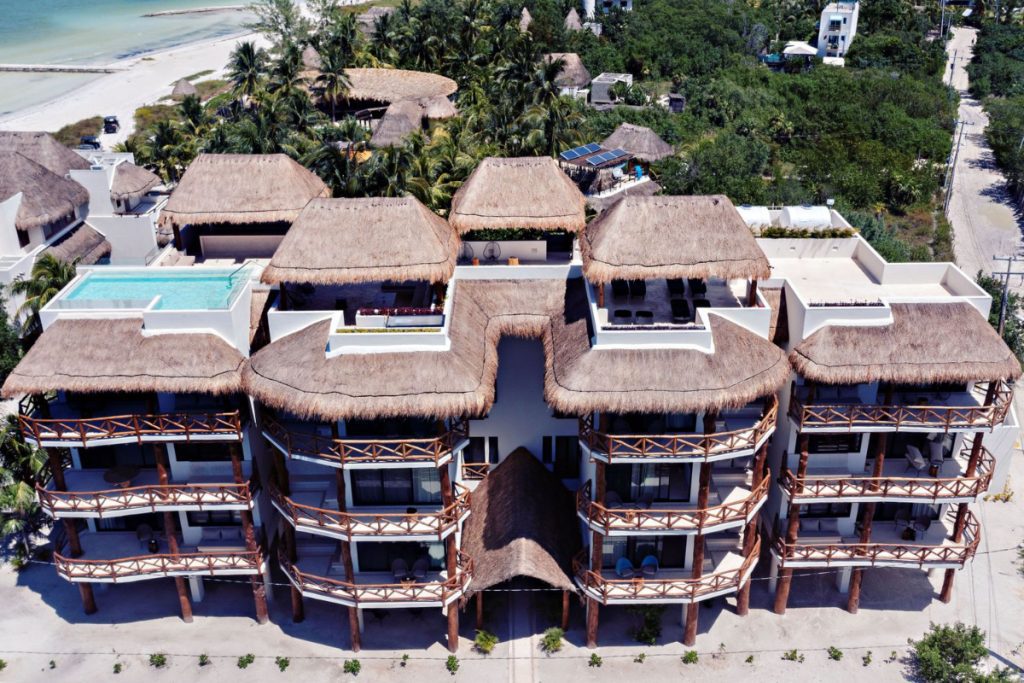 Casa Astral Luxury Hotel on Holbox Island in Mexico is a customer of the Mexico-based travel startup GuruHotel. Source: GuruHotel.