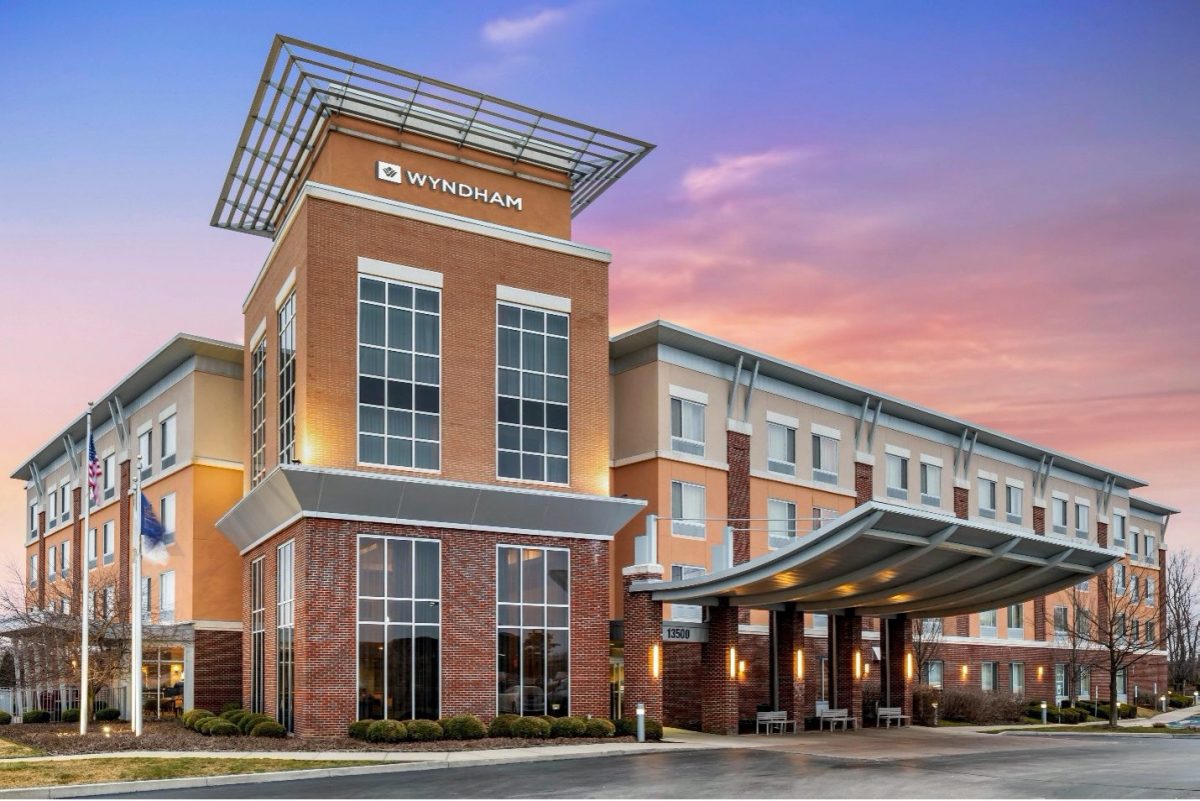 Pictured is Wyndham Noblesville in Indiana. Wyndham is a client of Opera Cloud.
