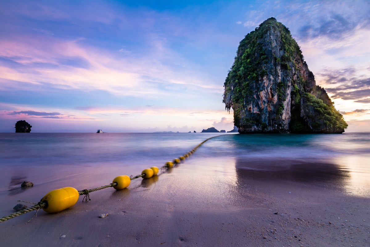 Phra Nang Beach in Thailand in a pre-pandemic image.