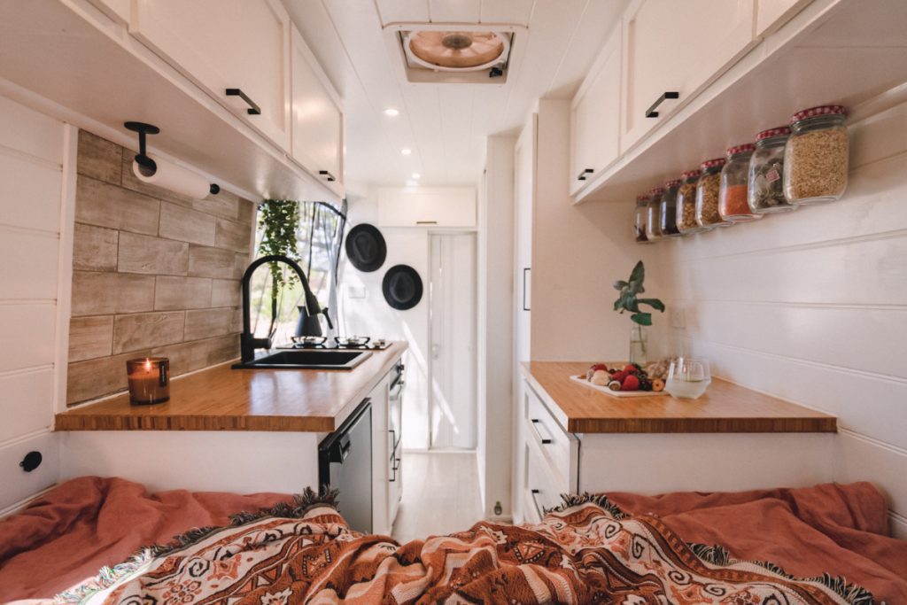 An image of a luxury campervan, Nellop, that was recently available for rent in New South Wales Australia via Camplify, a RV rental marketplace based in Australia. Source: Camplify.