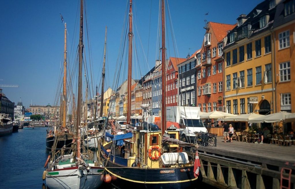 denmark boats by riverfront