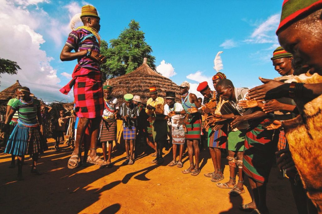 uganda tribe community visit