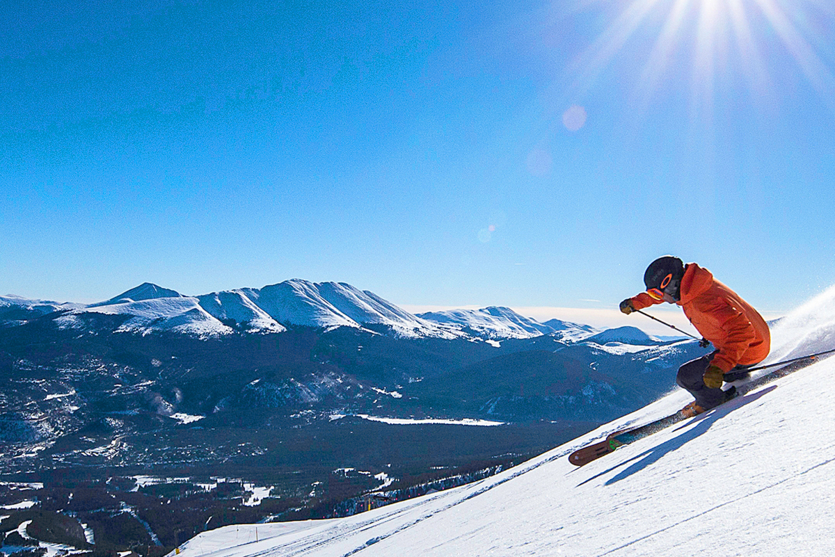 A happy skier. Source: Vail Resorts.