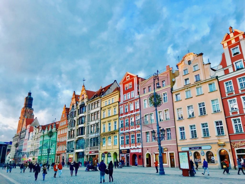 Wroclaw, Poland, in a pre-pandemic image.