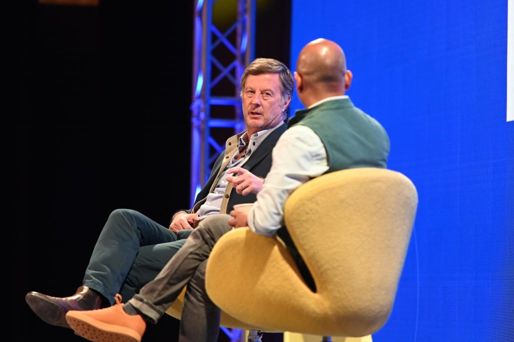 Accor CEO Sebastien Bazin at Skift Forum Europe 2022.