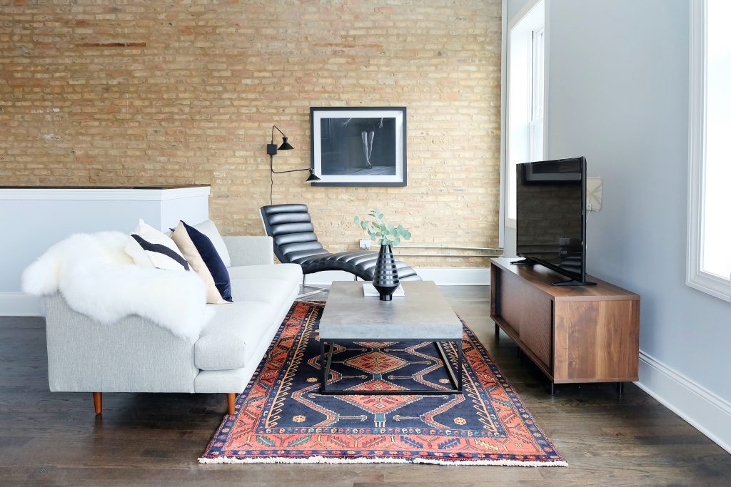 A three-bedroom Sonder apartment in Chicago.