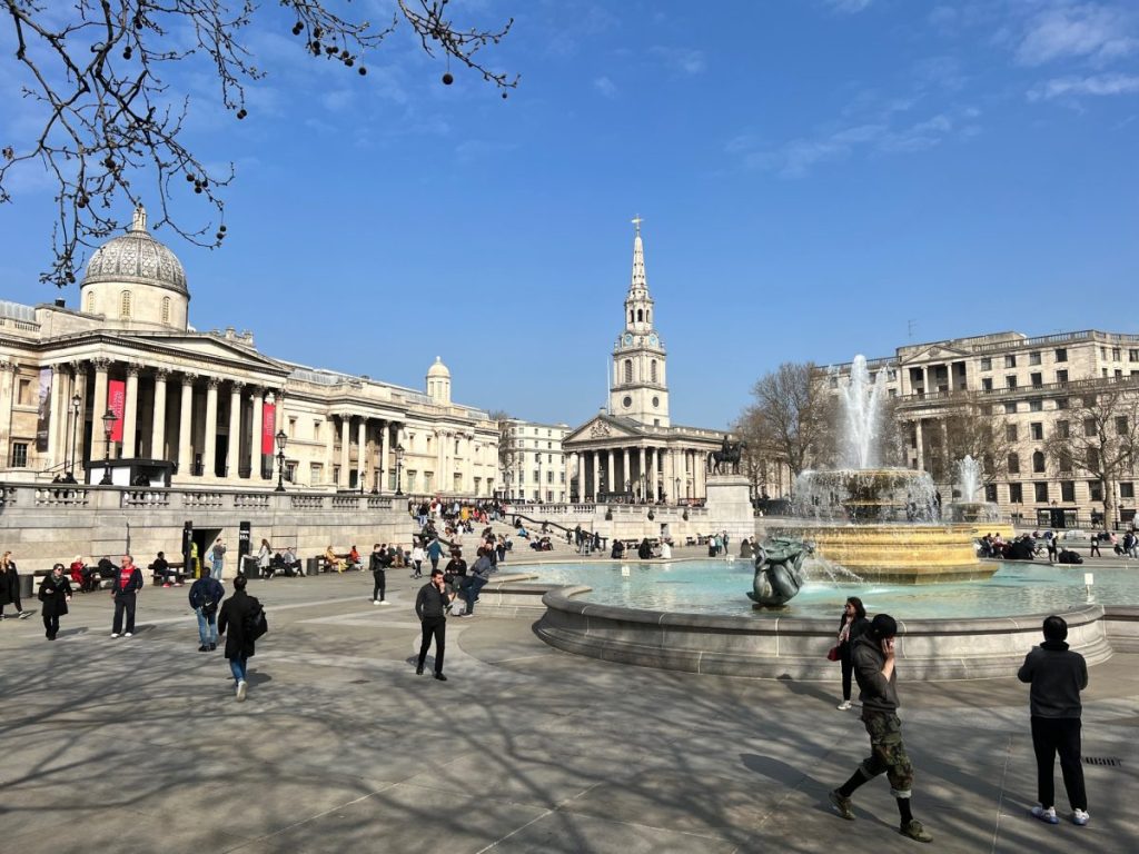 london trafalgar square