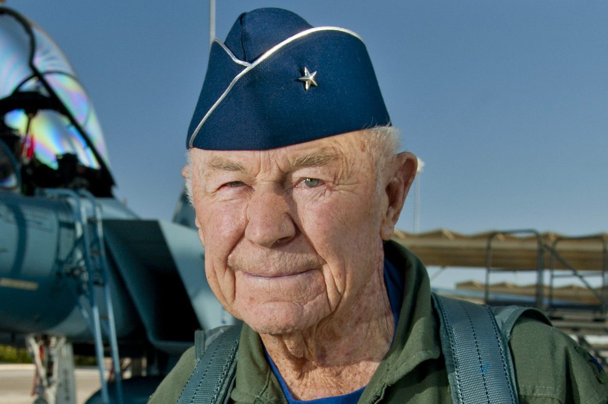 Chuck Yeager was the first pilot to break the sound barrier