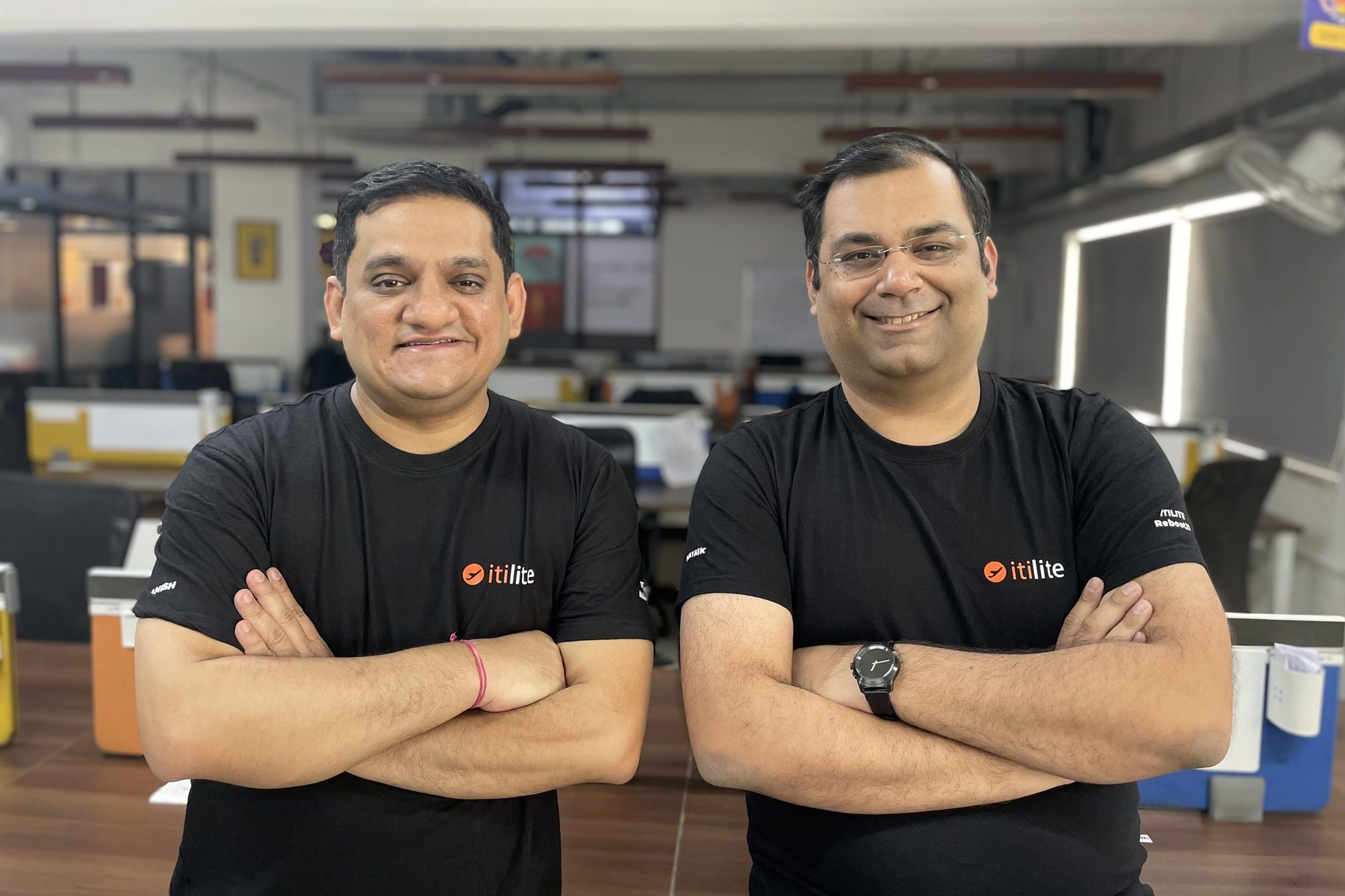 Itilite co-founders Anish Khadiya and Mayank Kukreja.