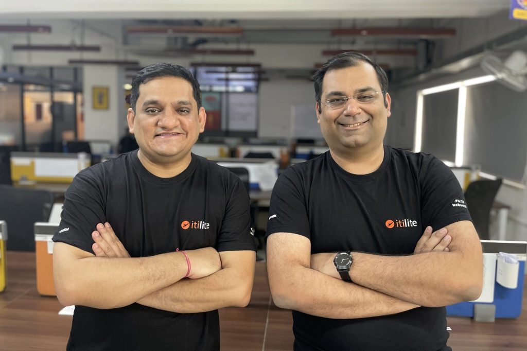 Itilite co-founders Anish Khadiya and Mayank Kukreja