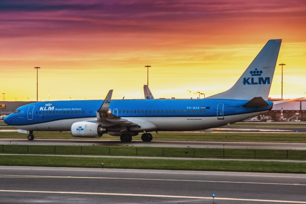 A KLM aircraft on the runway. Source: KLM.