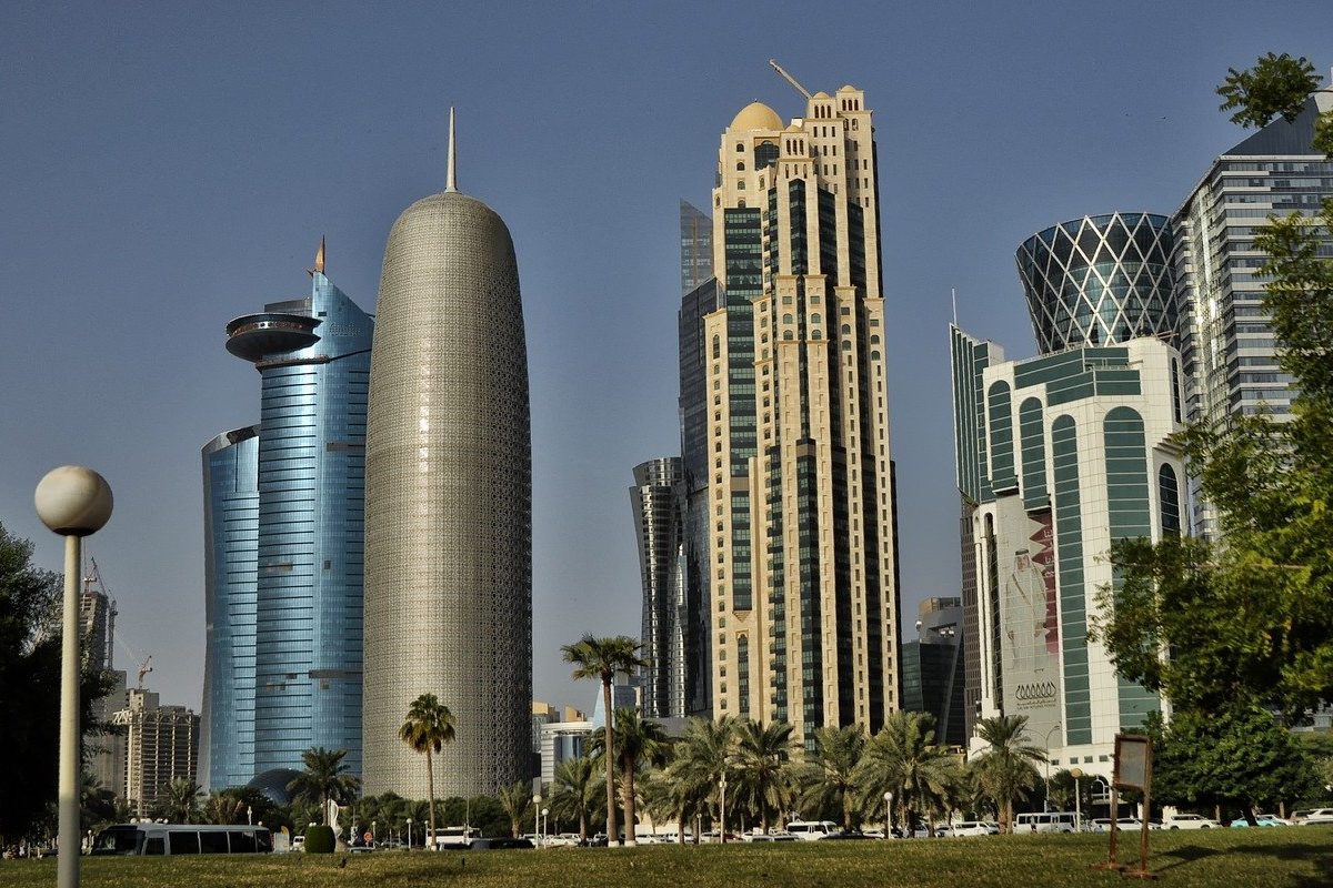 An image of Qatar. 