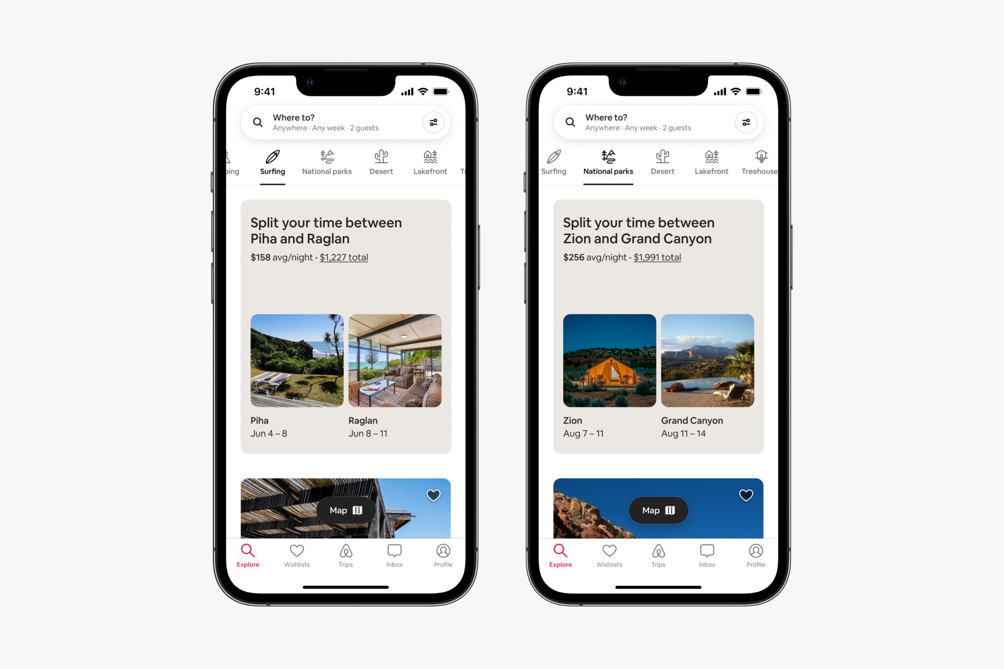 Airbnb is making it easier to search for specific home types.