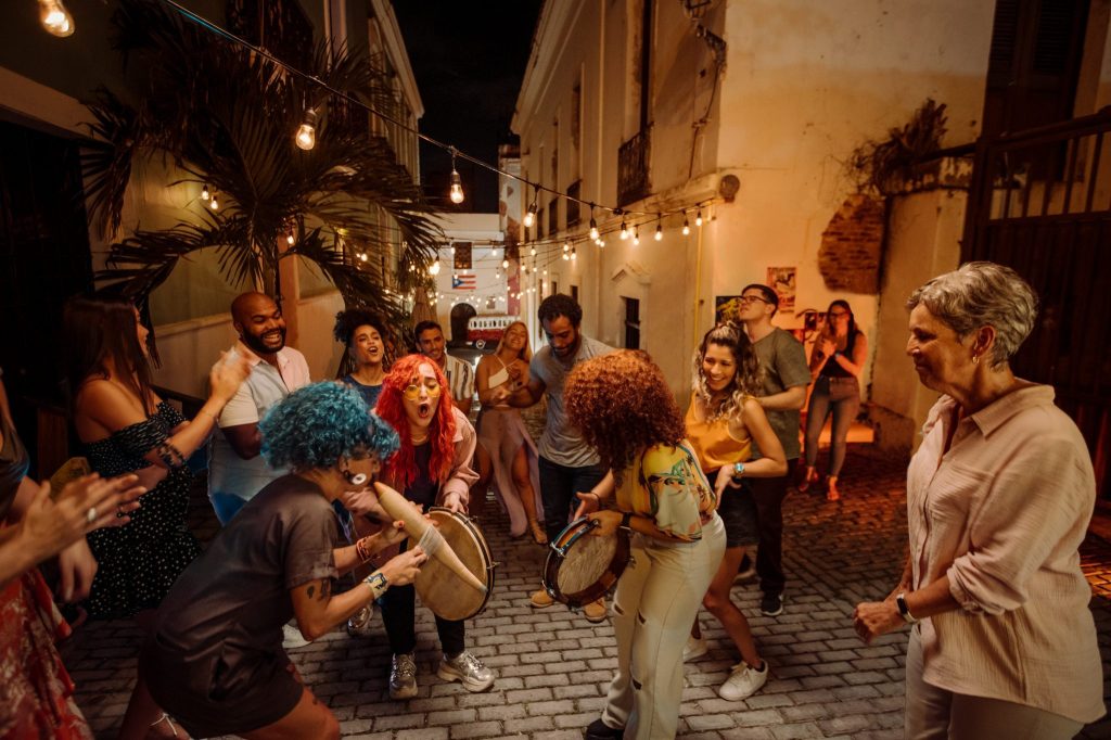 Street Dancing in the Live Boric campaign