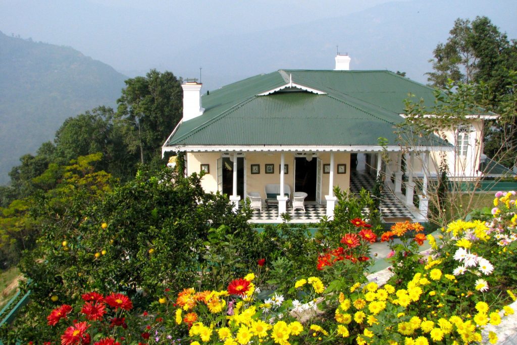 The Water Lily Bungalow at Glenburn Tea Estate Darjeeling.