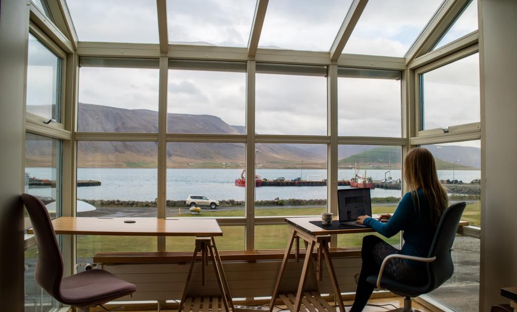 Remote working from Þingeyri, Iceland