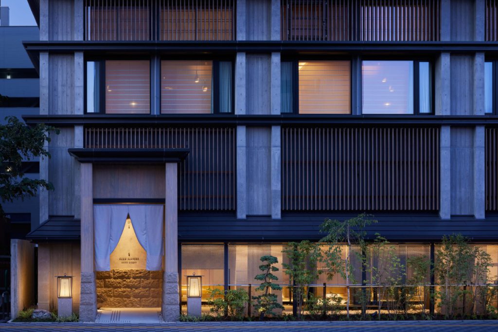 An external shot of Onsen Ryokan Yuen Sapporo, a UDS hotel property that's one of the lodgings available recently for stays via the Hahf travel subscription program from the startup Kabuk Style. 